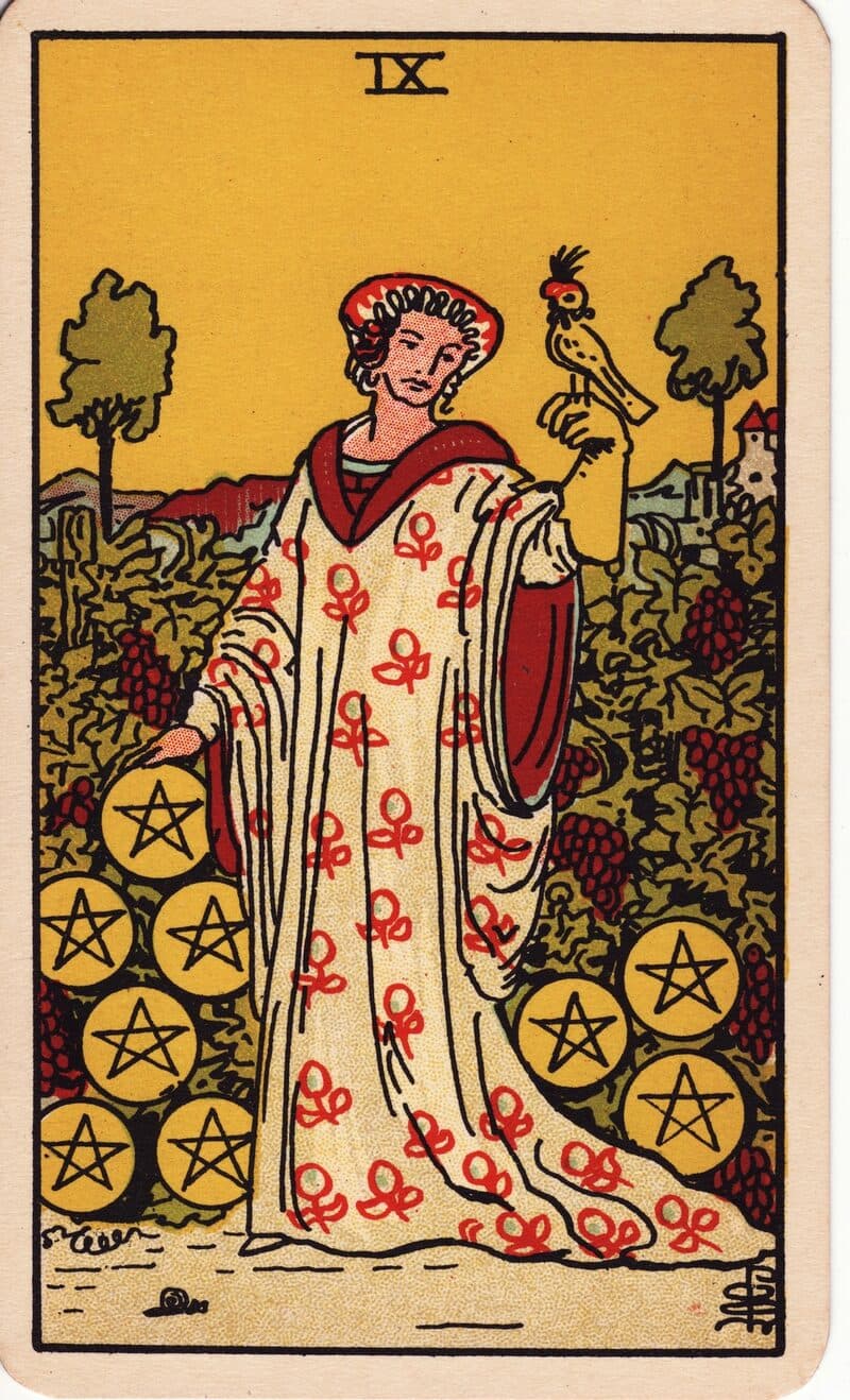 Nine of Pentacles